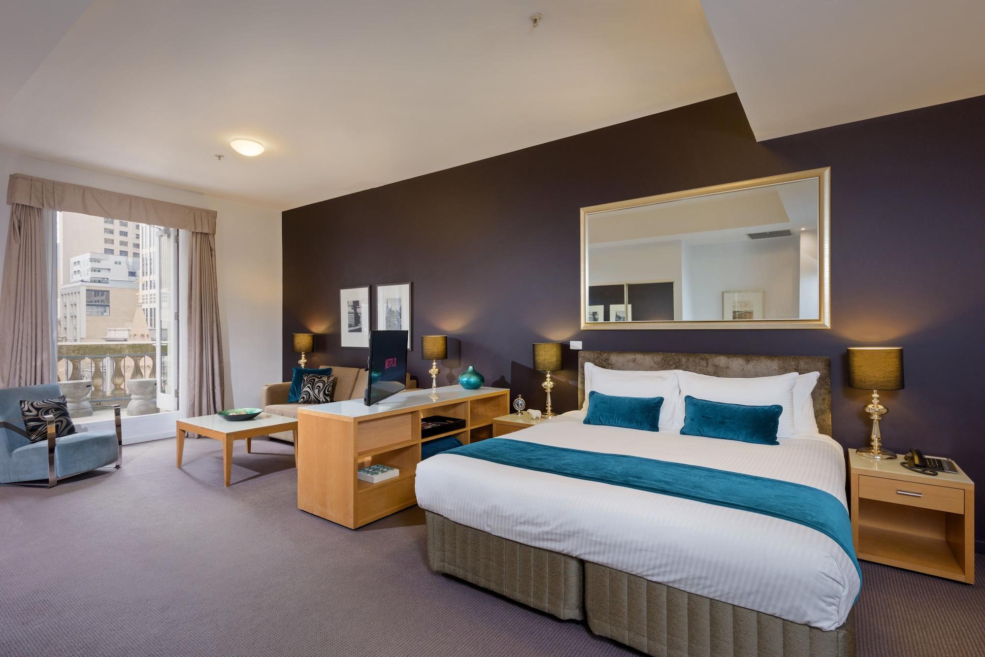 Hotel Treasury On Collins Melbourne City Exterior foto