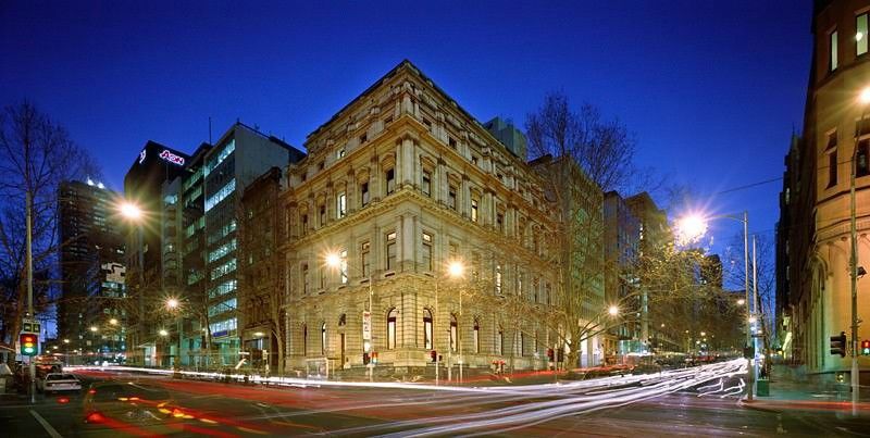 Hotel Treasury On Collins Melbourne City Exterior foto