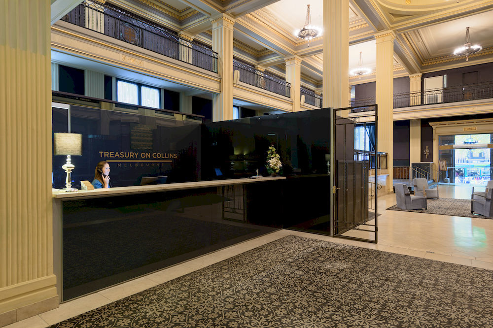 Hotel Treasury On Collins Melbourne City Exterior foto